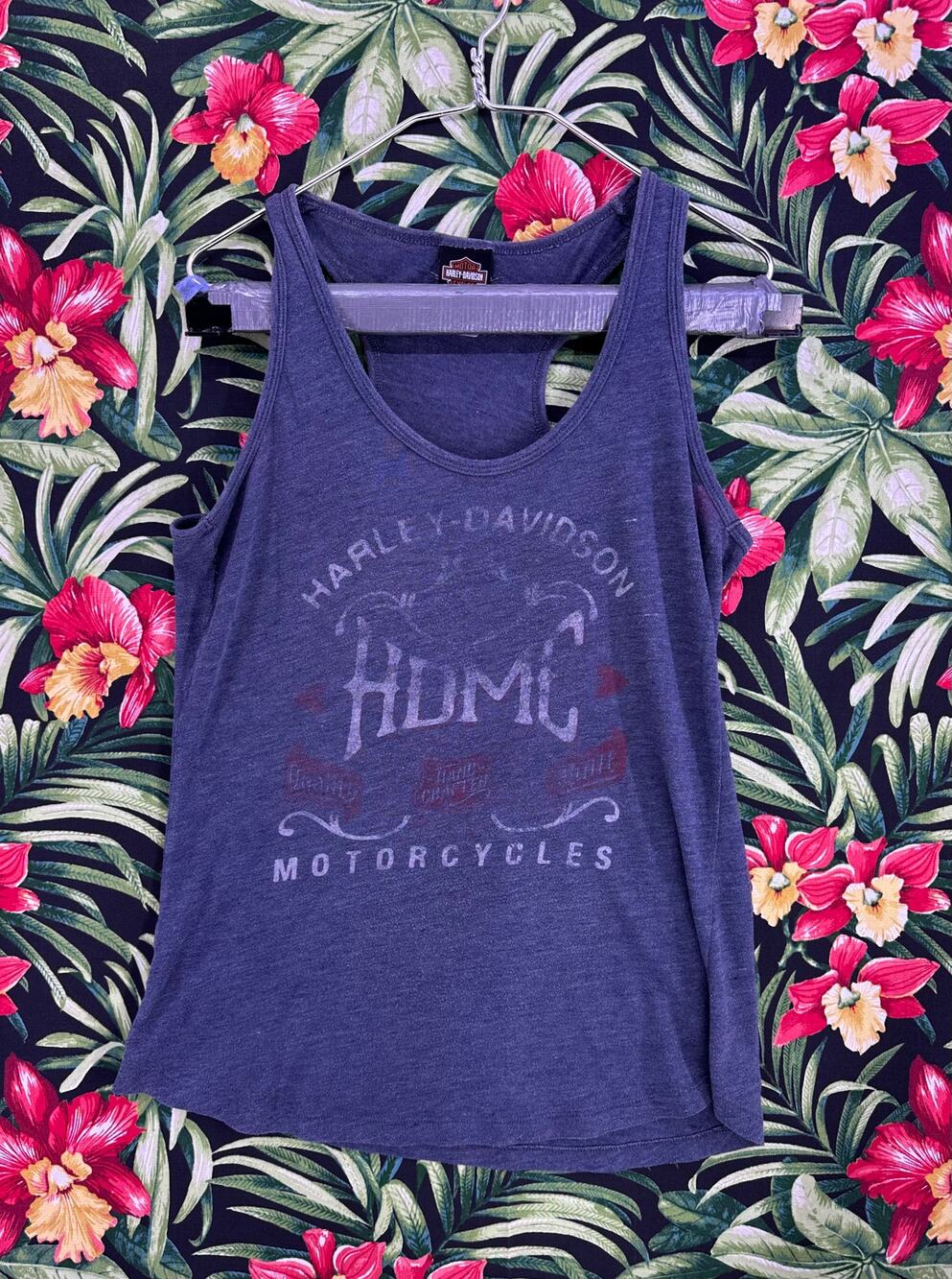 Harley Davidson Albuquerque NM GrayTank Top Women’s Size L